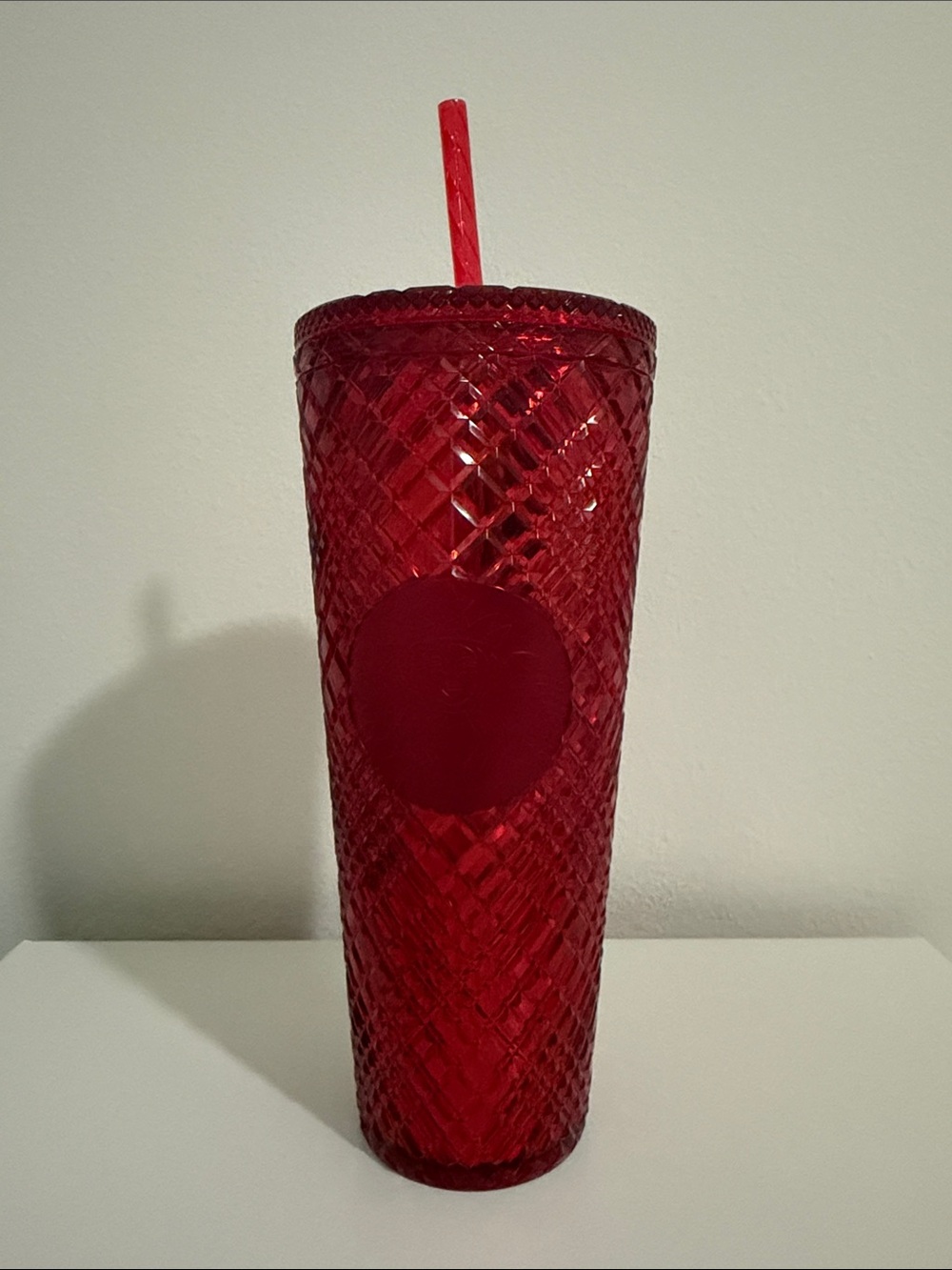 Starbucks Red Tumbler with Straw